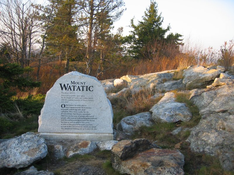 Watatic stone marker